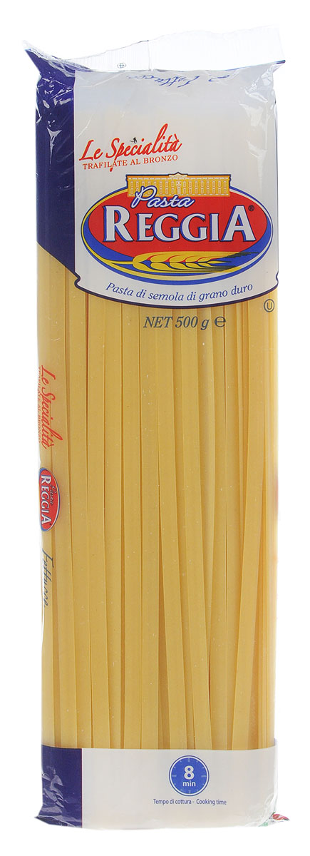 Pasta Reggia Лапша широкая, 500 г8008857200026 Pasta Reggia Лапша широкая, 500 г8008857200026Бренд Pasta Reggia предлагает сегодня российскому рынку более 70 видов длинных, коротких и специальных форматов макаронных изделий, произведенных пусть и на самом современном оборудовании, но по классическим рецептам неаполитанской сушки Юга Италии.