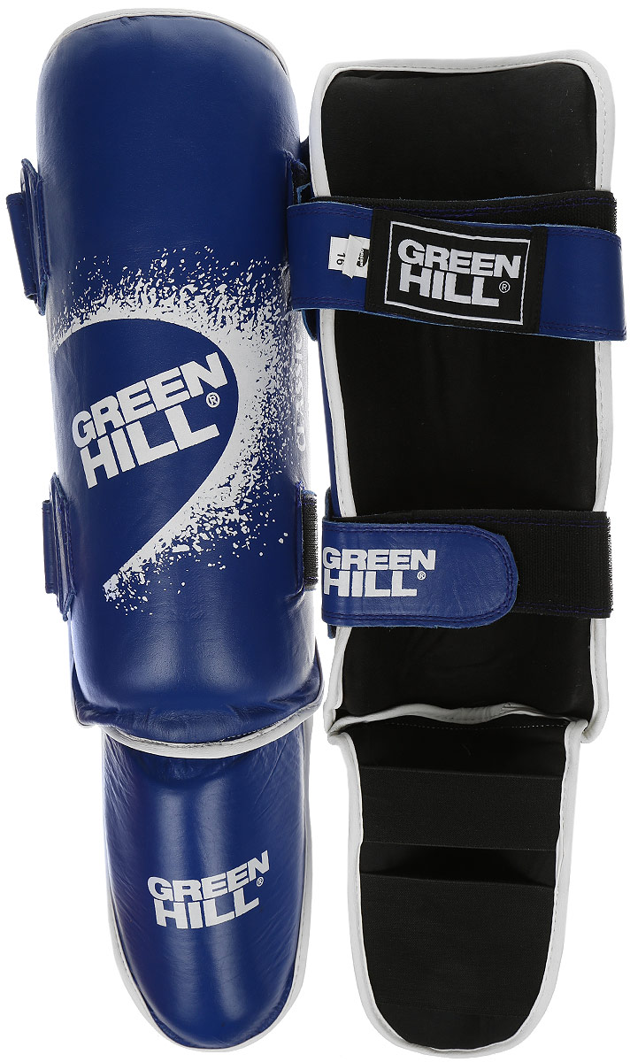 Защита голени и стопы Green Hill Battle, цвет: синий, черный. Размер M. SIB-0014SIB-0014 Защита голени и стопы Green Hill Battle, цвет: синий, черный. Размер M. SIB-0014SIB-0014Защита голени и стопы Green Hill Battle с наполнителем, выполненным из вспененного полимера, необходима при занятиях спортом для защиты пальцев и суставов от вывихов, ушибов и прочих повреждений. Накладки выполнены из высококачественной искусственной кожи. Подкладка изготовлена из хлопка, внутренняя сторона выполнена в виде сетки. Они надежно фиксируются за счет ленты и липучек. При желании защиту голени можно отцепить от защиты стопы. Длина голени: 36 см. Ширина голени: 12,5 см. Длина стопы: 24 см. Ширина стопы: 10 см.