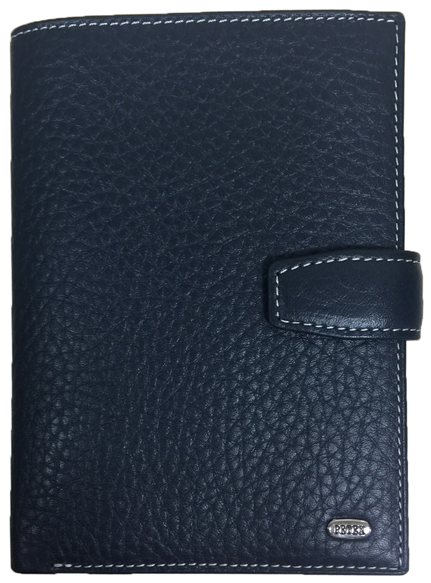 Обложка для автодокументов мужская Petek 1855, цвет: синий. 596.46D.K88596.46D.K88 Blue Обложка для автодокументов мужская Petek 1855, цвет: синий. 596.46D.K88596.46D.K88 BlueОбложка для паспорта и автодокументов Petek 1855 изготовлена из натуральной кожи великолепной выделки. Практичная и удобная модель для тех, кто предпочитает все необходимое хранить в одном месте. Внутри обложка имеет специальное отделение для паспорта, вынимающийся блок из прозрачного пластика для автодокументов. Обложка застегивается на кнопку.