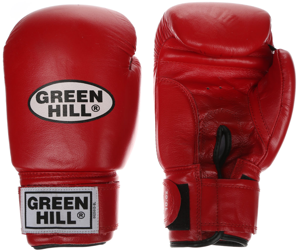 Перчатки боксерские Green Hill Tiger, цвет: красный, белый. Вес 12 унций. BGT-2010сBGT-2010с Перчатки боксерские Green Hill Tiger, цвет: красный, белый. Вес 12 унций. BGT-2010сBGT-2010сБоевые боксерские перчатки Green Hill Tiger применяются как для соревнований, так и для тренировок. Верх выполнен из натуральной кожи, вкладыш - предварительно сформированный пенополиуретан. Манжет на липучке способствует быстрому и удобному надеванию перчаток, плотно фиксирует перчатки на руке. Отверстия в области ладони позволяют создать максимально комфортный терморежим во время занятий. В перчатках применяется технология антинокаут.