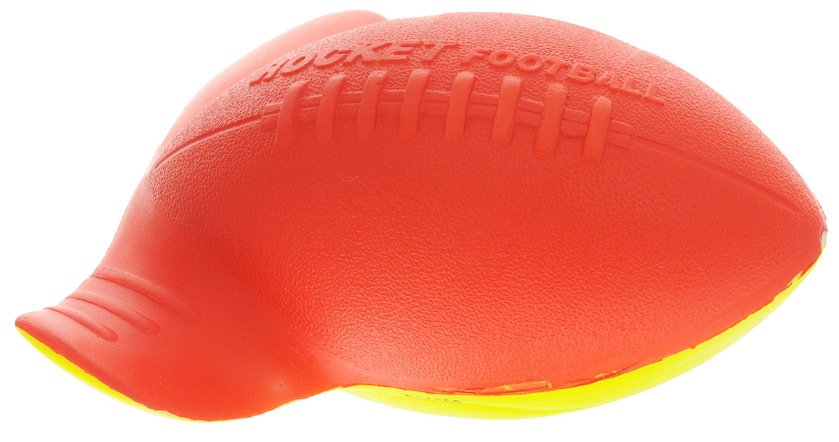 Aerobie Мяч Rocket Football цвет красный желтый76_красный, желтый_Rocket Football Aerobie Мяч Rocket Football цвет красный желтый76_красный, желтый_Rocket FootballОригинальный мяч для бросков Aerobie Rocket Football изготовлен из мягкого эластичного материала, что позволяет обезопасить ладони игроков при приеме мяча. Несмотря на его небольшой размер, особым образом изогнутые края сделают эффектным бросок даже на большую дистанцию. Специально разработанный аэродинамический дизайн позволяет делать точные и меткие броски, будь они сделаны даже из-за спины игрока, делая увлекательной игру не только для детей, но и для их родителей.