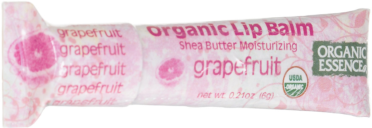 Organic Essence Органический бальзам для губ, гейпфрут 6 гBXGRP Organic Essence Органический бальзам для губ, гейпфрут 6 гBXGRPUSDA Organic сертифицированный продукт. Насыщен органическим маслом Ши (масло плодов дерева Каритэ). Не содержат воду или любые наполнители. Питает сухие, потрескавшиеся губы, делает их мягкими. Отличная база перед нанесением губной помады.