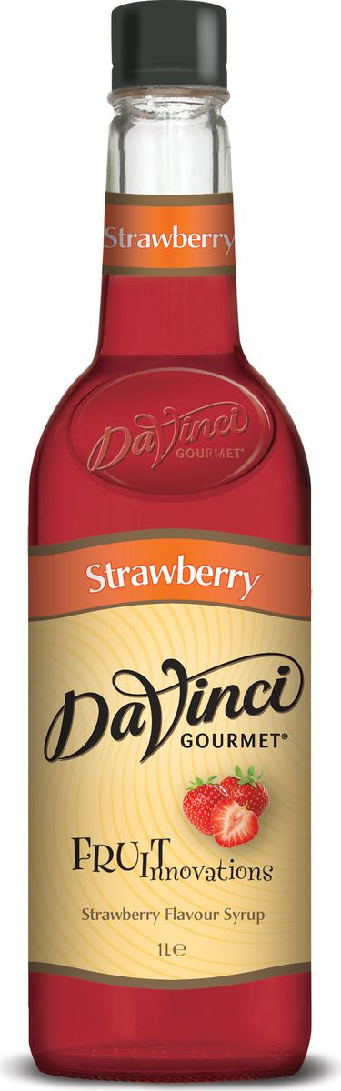 DaVinci Клубника сироп, 1 л20393765 DaVinci Клубника сироп, 1 л20393765Сироп Da Vinci Клубника - это простой и действенный способ придания вашему любимому напитку на основе кофе новых вкусовых оттенков. Данный продукт производится в Великобритании из натуральных ингредиентов по классической рецептуре. Сироп Да Винчи Клубника включает тростниковый сахар, который делает его вкус изысканным. Чтобы сделать обычную утреннюю чашечку кофе поистине незабываемой, вам достаточно всего одной столовой ложечки этого лакомства. Кроме того, сироп Da Vinci Клубника купить стоит людям, которые предпочитают кофе с молоком. В состав этой сладости входит небольшое количество лимонной кислоты, благодаря чему молоко не свернется даже в очень горячем напитке. Сироп Da Vinci Клубника - один из самых простых способов разнообразить свое меню. Даже не обладая навыками профессионального бармена, вы без труда сможете создать замечательные кофейные напитки с добавлением этого продукта.