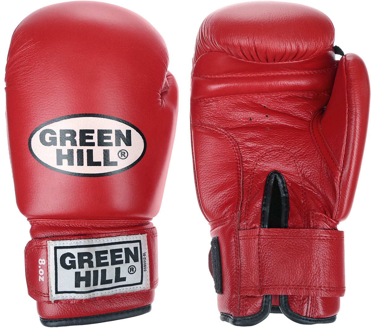 Перчатки боксерские Green Hill Tiger, цвет: красный, белый. Вес 8 унцийBGT-2010с Перчатки боксерские Green Hill Tiger, цвет: красный, белый. Вес 8 унцийBGT-2010сБоевые боксерские перчатки Green Hill Tiger применяются как для соревнований, так и для тренировок. Верх выполнен из натуральной кожи, вкладыш - предварительно сформированный пенополиуретан. Манжет на липучке способствует быстрому и удобному надеванию перчаток, плотно фиксирует перчатки на руке. Отверстия в области ладони позволяет создать максимально комфортный терморежим во время занятий. В перчатках применяется технология антинокаут.
