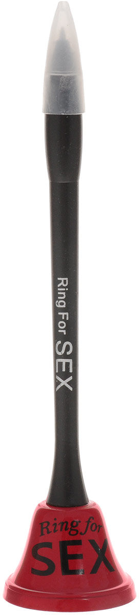 Эврика Ручка-колокольчик Ring For Sex цвет колокола красный97114 Эврика Ручка-колокольчик Ring For Sex цвет колокола красный97114Яркий колокольчик теперь имеет ещё одно практическое назначение - в его рукоять встроен пишущий стержень. Во время письма колокольчик радостно и громко звенит, а закончив работу, ручку можно поставить вертикально, используя колокол вместо подставки. Ручка с синими чернилами дополнена компактным колпачком. Шариковая ручка - это необходимая офисная и бытовая принадлежность и прекрасный сувенир для любителей необычной канцелярии.