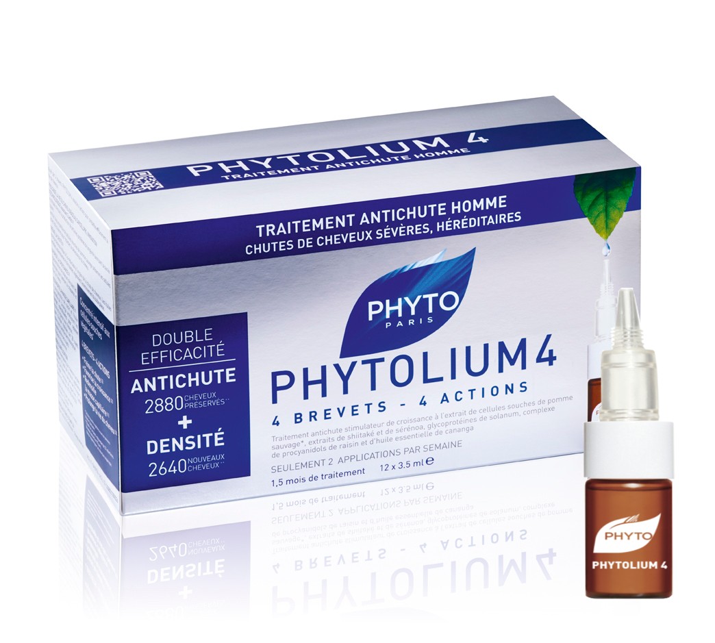 Phytosolba сыворотка 4 Treatments против выпадения волос 12 амп*3,5млP117 Phytosolba сыворотка 4 Treatments против выпадения волос 12 амп*3,5млP117Фитолиум является средством для коррекции хронического, тяжелого выпадения волос: препятствует выпадению волос, способствует росту волос, восстанавливает объем шевелюры, продлевает жизнь клеткам волосяного фолликула. Концентрат против выпадения волос с инновационным растительным комплексом CapicellPro Растительный комплекс, действие которого направлено на защиту фолликулярных клеток. Содержит экстракты пальмового дерева, эфирные масла шалфея, каяпутового дерева, розмарина, лимона и кипариса, гликопротеины картофеля, процианидолы винограда, эфирное масло кананга и комплекс CapicellPro (инновация PHYTOSOLBA), стимулирующий жизнедеятельность клеток фолликула и предотвращающий процесс старения волос, продлевая их жизнь.