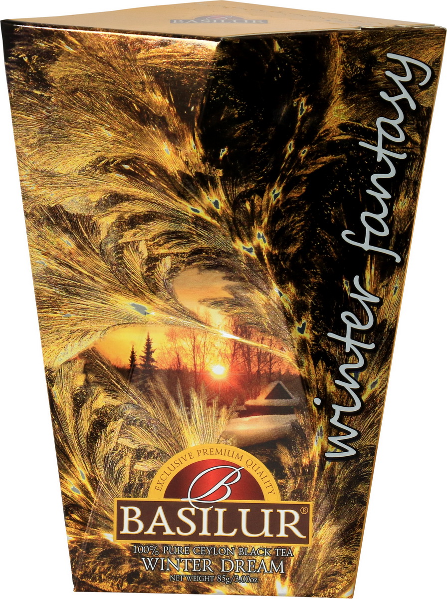 Basilur Зимняя мечта чай черный цейлонский, 85 г71351-00 Basilur Зимняя мечта чай черный цейлонский, 85 г71351-00Сочетание вкуса для настоящих ценителей. Чай идеально подойдет в любое время дня. Лучший листовой черный чай без добавок, собран вручную и упакован на острове Шри-Ланка, чтобы сохранить истинный вкус настоящего цейлонского чая. Каждый глоток будет наполнен силой гор и зеленых садов, где выращен этот чай.