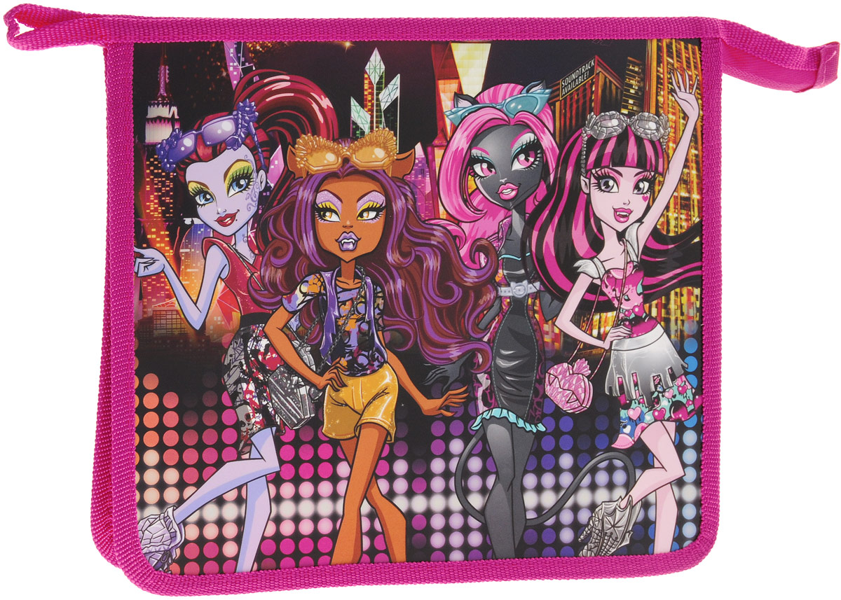 Centrum Папка для тетрадей Monster High87072 Centrum Папка для тетрадей Monster High87072Папка Centrum Monster High - это удобный и функциональный инструмент, который идеально подойдет для хранения различных бумаг формата А5, а также школьных тетрадей и письменных принадлежностей. Папка оформлена красочным изображениям героев мультфильма Monster High. Папка изготовлена из прочного полипропилена и надежно закрывается на застежку-молнию. Для удобства переноски папка оснащена петлей. Папка практична в использовании, надежно сохранит ваши бумаги и сбережет их от повреждений, пыли и влаги.