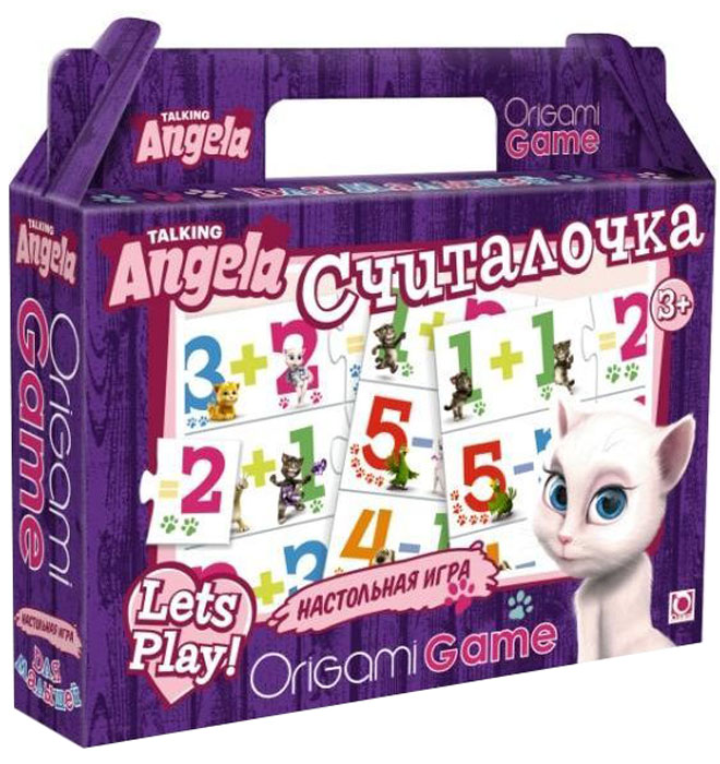 Оригами Обучающая игра Считалочка 0098200982 Оригами Обучающая игра Считалочка 0098200982Вместе с веселым Томом и его друзьями ребенок научится решать простые примеры на сложные и вычитание цифр. В набор входят парные карточки - пример и ответ: «1» + «1» и «2», «5» - «2» и «3». Все карточки снабжены пазловыми замками, поэтому ребенок не сможет совершить ошибку в решении и совместить неподходящие друг другу детали. Эта игра поможет улучшить свои знания тем, кто уже умеет считать, и научит тех, кто только начинает это делать.