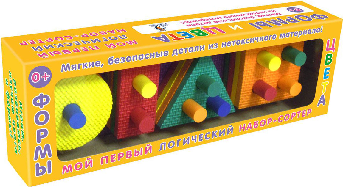 Робинс Обучающая игра Формы и цвета4607058376697 Робинс Обучающая игра Формы и цвета4607058376697Набор состоит из деталей разной формы и цветов.