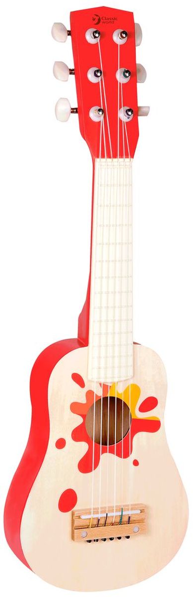Classic World Гитара Гавайи4015 Classic World Гитара Гавайи4015Гитара - главный инструмент маленького артиста! Ребёнок сможет придумывать самостоятельно захватывающие музыкальные композиции, что прекрасно способствует развитию творческого мышления. Игра на музыкальных инструментах прекрасно развивает музыкальный интеллект, чувство такта и ритма. Оптимальный размер гитары идеально подойдёт для малышей и детей постарше. Бери гитару в руки, исполняй зажигательные композиции и танцуй! Игрушка выполнена из высококачественных материалов, а значит вы будете уверены в безопасности вашего ребёнка.