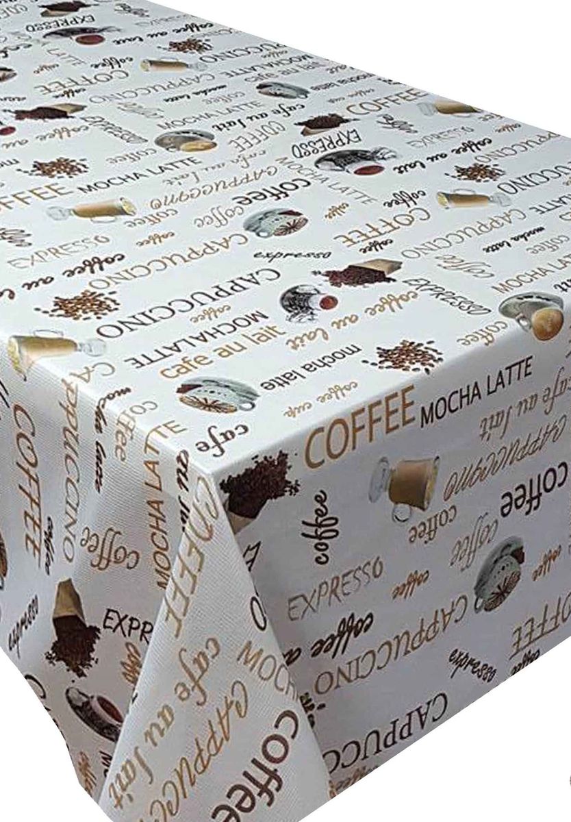 Скатерть Ambesonne Зерновой кофе, прямоугольная, 150 x 220 смBM1532CAFEMIX_A Скатерть Ambesonne Зерновой кофе, прямоугольная, 150 x 220 смBM1532CAFEMIX_AВеликолепная скатерть Ambesonne, выполненная из полиэстера, создаст атмосферу уюта и домашнего тепла в интерьере вашей кухни. В современном мире кухня - это не просто помещение для приготовления и приема пищи. Это особое место, где собирается вся семья и царит душевная атмосфера.