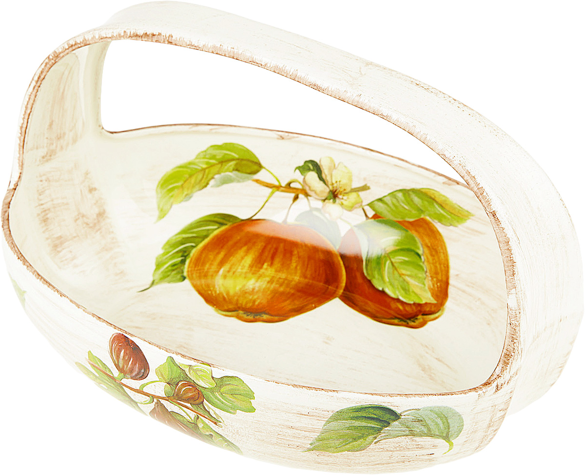 Корзинка овальная Sestesi, с ручкой, 29 х 21,5 х 18,5 смFRTT/820 Корзинка овальная Sestesi, с ручкой, 29 х 21,5 х 18,5 смFRTT/820Создание компании, претендующей на мировую популярность, требует наличия определенной изюминки. Фирма Lavorazione Ceramiche Sestesi (LCS) – популярный производитель, известный своими первоклассными изделиями из керамики. Дизайнеры компании разрабатывают разнообразные декоры в современном и классическом стилях, ориентируясь на новомодные тенденции.Изделия снабжены подарочными упаковками, поэтому могут быть преподнесены в качестве подарка к любому торжеству. Собрав набор из различных предметов, вы сможете организовать прекрасный и, что особенно важно, функциональный презент молодоженам, новоселам или просто сделать приятный сюрприз для близкого человека. Прекрасные декоры, ручная роспись, превосходное качество и регулярное обновление коллекций позволило итальянской компании Lavorazione Ceramiche Sestesi достаточно быстро выйти на мировой уровень. Сегодня ее изделия известны далеко за рубежом. Роскошная керамика LCS по вкусу ценителям изысканной посуды, выполненной в флорентийском стиле.