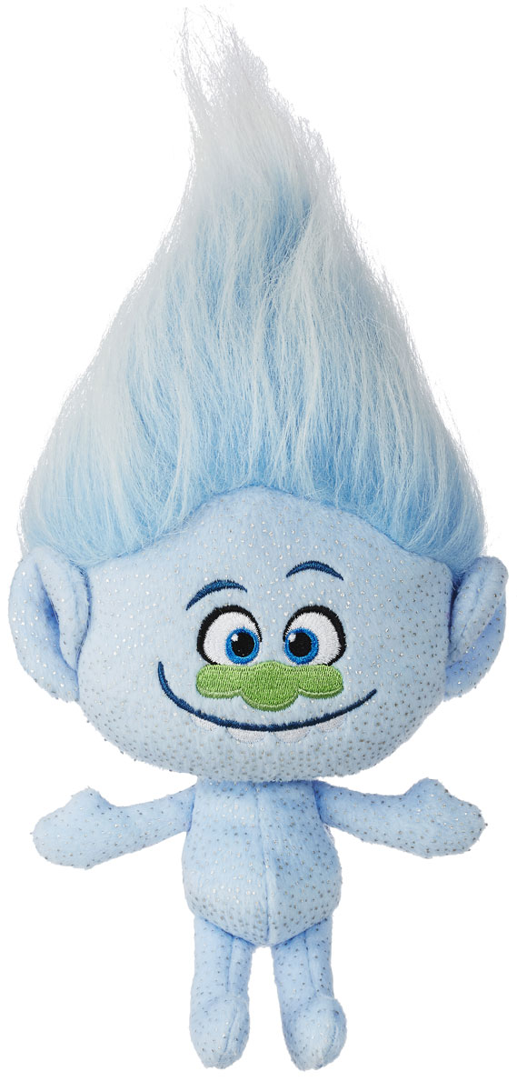 Trolls Мягкая игрушка Алмаз 30 смB6566EU4_В7616 Trolls Мягкая игрушка Алмаз 30 смB6566EU4_В7616Мультфильм Тролли покорил сердца огромного количества детей по всему миру. И вы можете подарить своему малышу одного из персонажей полюбившегося мультика. Алмаз - еще один житель деревни троллей, голый тролль в блестках, который пропагандирует идею личного пространства и обладает непоколебимой уверенностью в неотразимости собственного тела. Ходячий праздник. Озорную мордочку украшает широкая заразительная улыбка, а стоящие дыбом волосы так и манят расчесать и уложить их. Мягкая игрушка Trolls Алмаз изготовлена из качественных и безопасных материалов. Выберите любимого персонажа или соберите всех забавных троллей из коллекции, и пусть они вдохновят ребенка на увлекательные игры и приключения!