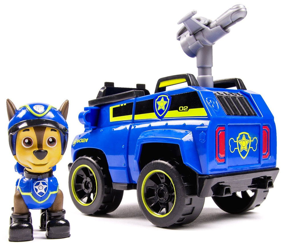 Paw Patrol Игровой набор Машинка спасателя и щенок Chase 2006861616601_20068616 Paw Patrol Игровой набор Машинка спасателя и щенок Chase 2006861616601_20068616Игровой набор Paw Patrol Машинка спасателя и щенок Chase станет отличным подарком маленьким поклонникам знаменитого мультсериала. В набор входит фигурка Чейза - это щенок породы немецкая овчарка, выполняющий в отряде функции полицейского. Чейз ездит на синей полицейской машине. Фигурку собачки можно поместить в кабину машины и катать. У собачки подвижные лапы и голова. Ваш малыш будет увлеченно играть с этим набором, придумывая различные истории. Сделайте ему такой замечательный подарок!
