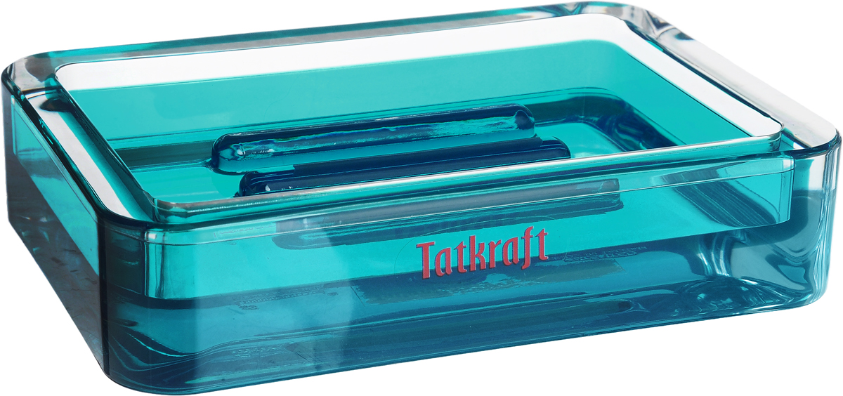 Мыльница Tatkraft Topaz Blue, 12 х 8,5 х 2,5 см12721 Мыльница Tatkraft Topaz Blue, 12 х 8,5 х 2,5 см12721Прямоугольная мыльница Tatkraft Topaz Blue изготовлена из высококачественного акрила. Легко чистится. Такая мыльница прекрасно подойдет для ванной комнаты или кухни. Мыльница Tatkraft Topaz Blue создаст особую атмосферу уюта и максимального комфорта в ванной. Размер мыльницы: 12 х 8,5 х 2,5 см.