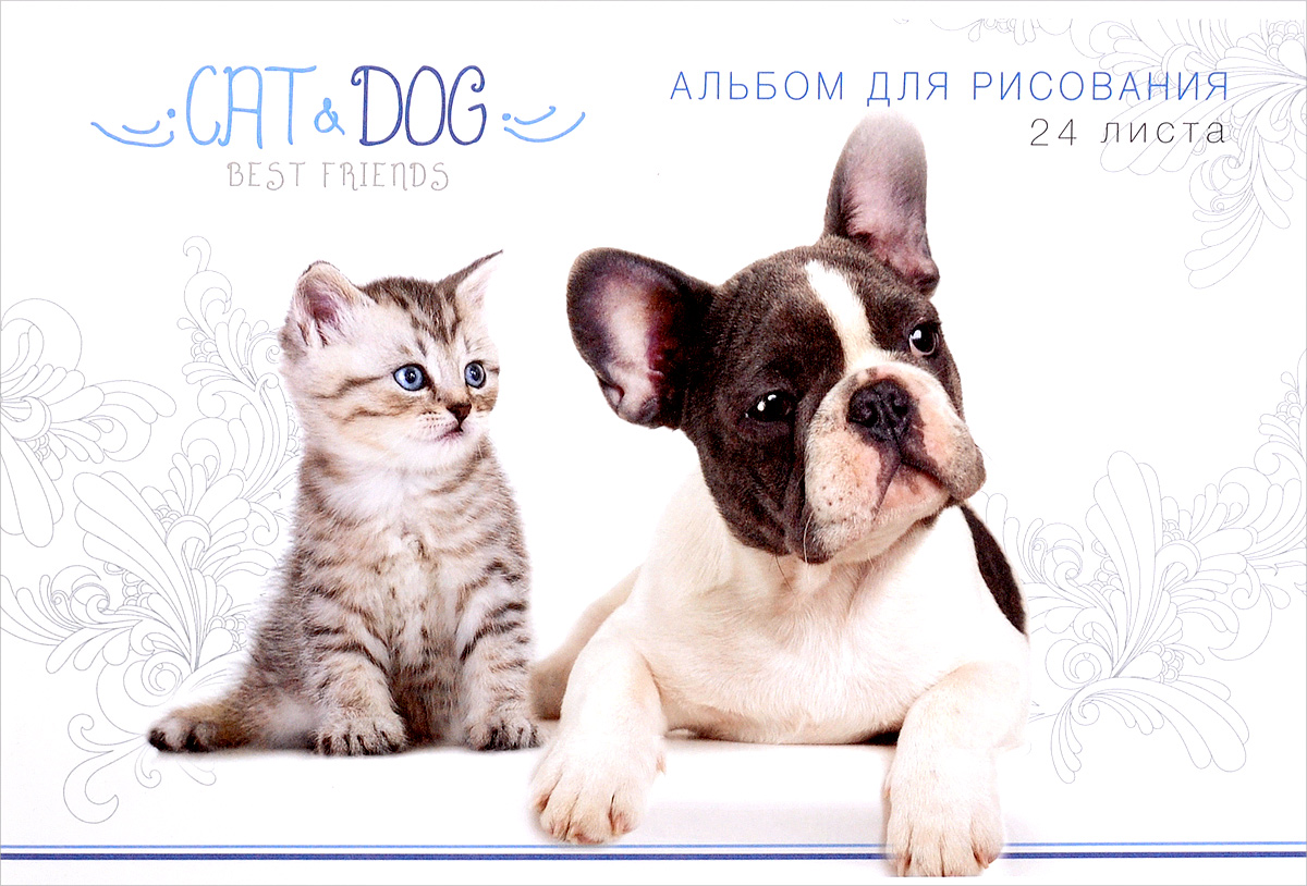 ArtSpace Альбом для рисования Питомцы Best Friends 24 листаА24ф_3793 ArtSpace Альбом для рисования Питомцы Best Friends 24 листаА24ф_3793Альбом для рисования ArtSpace Питомцы. Best Friends порадует маленького художника и вдохновит его на творчество. Альбом изготовлен из белоснежной бумаги с яркой обложкой из картона. Внутренний блок альбома, соединенный двумя металлическими скрепками, состоит из 24 листов. Высокое качество бумаги позволяет рисовать в альбоме карандашами, фломастерами, акварельными и гуашевыми красками.