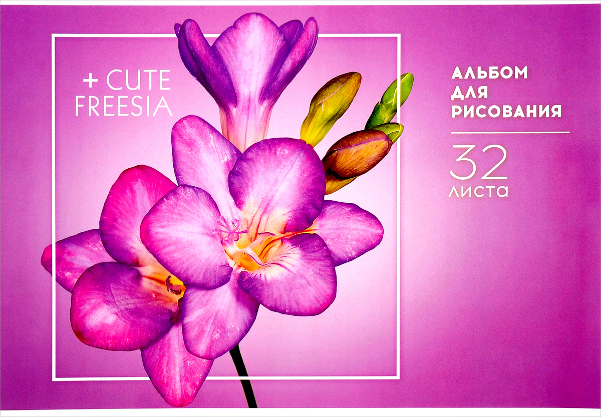 ArtSpace Альбом для рисования Милые фрезии 32 листаА32ГЛ_9085 ArtSpace Альбом для рисования Милые фрезии 32 листаА32ГЛ_9085Альбом для рисования ArtSpace Милые фрезии порадует маленького художника и вдохновит его на творчество. Альбом изготовлен из белоснежной бумаги с яркой обложкой из плотного картона. Внутренний блок альбома, соединенный двумя металлическими скрепками, состоит из 32 листов. Высокое качество бумаги позволяет рисовать в альбоме карандашами, фломастерами, акварельными и гуашевыми красками.