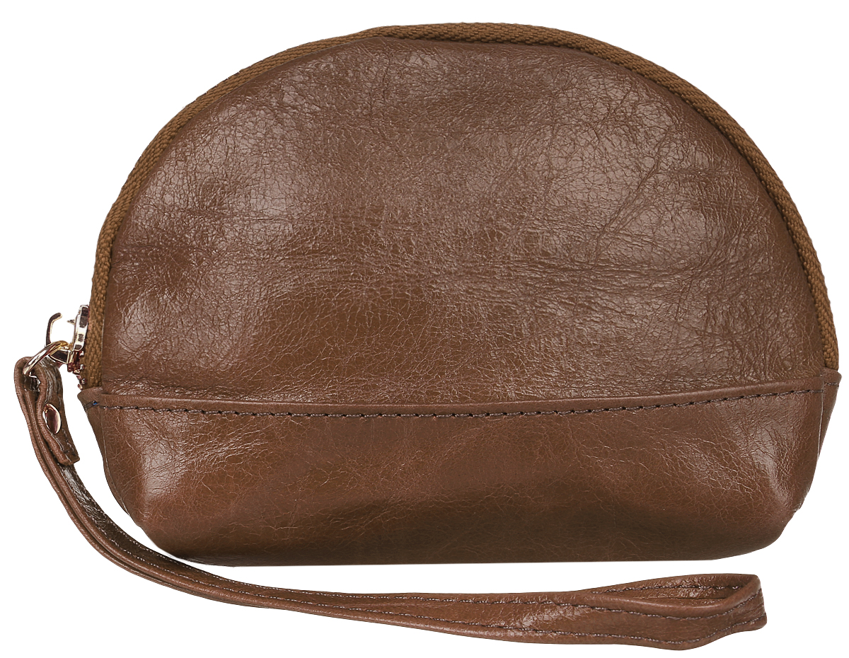 Кошелек женский Cheribags, цвет: коричневый. 04К-8215-2804К-8215-28 Кошелек женский Cheribags, цвет: коричневый. 04К-8215-2804К-8215-28Кошелек Cheribags выполнен из натуральной кожи зернистой текстуры. Внутри расположено отделение для денег, которое содержит вшитый карман на молнии. Изделие закрывается с помощью застежки-молнии. Кошелек дополнен ручкой-петлей для переноски изделия на запястье.