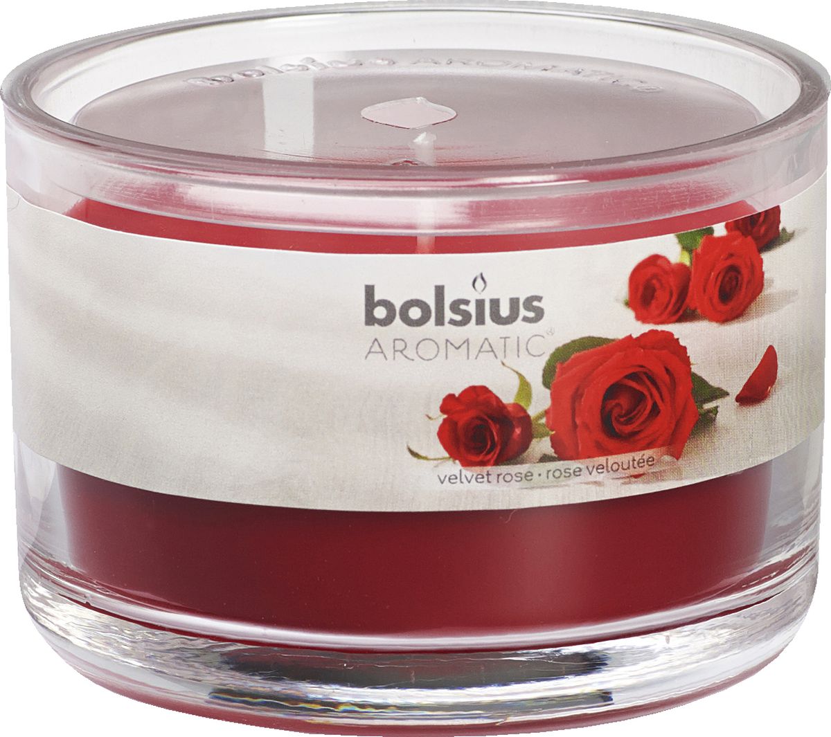 Свеча ароматизированная Bolsius "Роза", высота 6,3 см Свеча ароматизированная Bolsius "Роза", высота 6,3 см