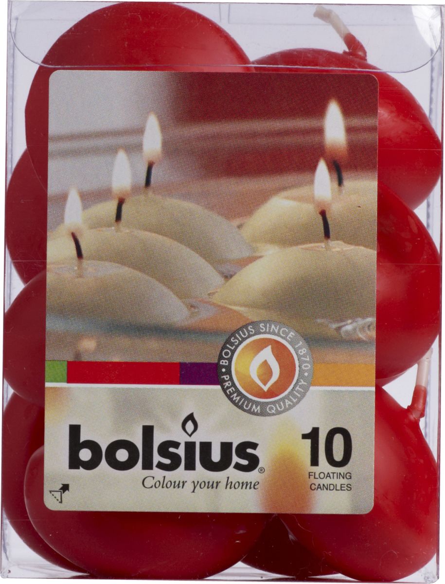 Набор декоративных свечей Bolsius, цвет: красный, 10 шт103632052241 Набор декоративных свечей Bolsius, цвет: красный, 10 шт103632052241Набор Bolsius состоит из 10 декоративных свечей, изготовленных из парафина. Такие свечи создадут атмосферу таинственности и загадочности и наполнят ваш дом волшебством и ощущением праздника. Хороший сувенир для друзей и близких.