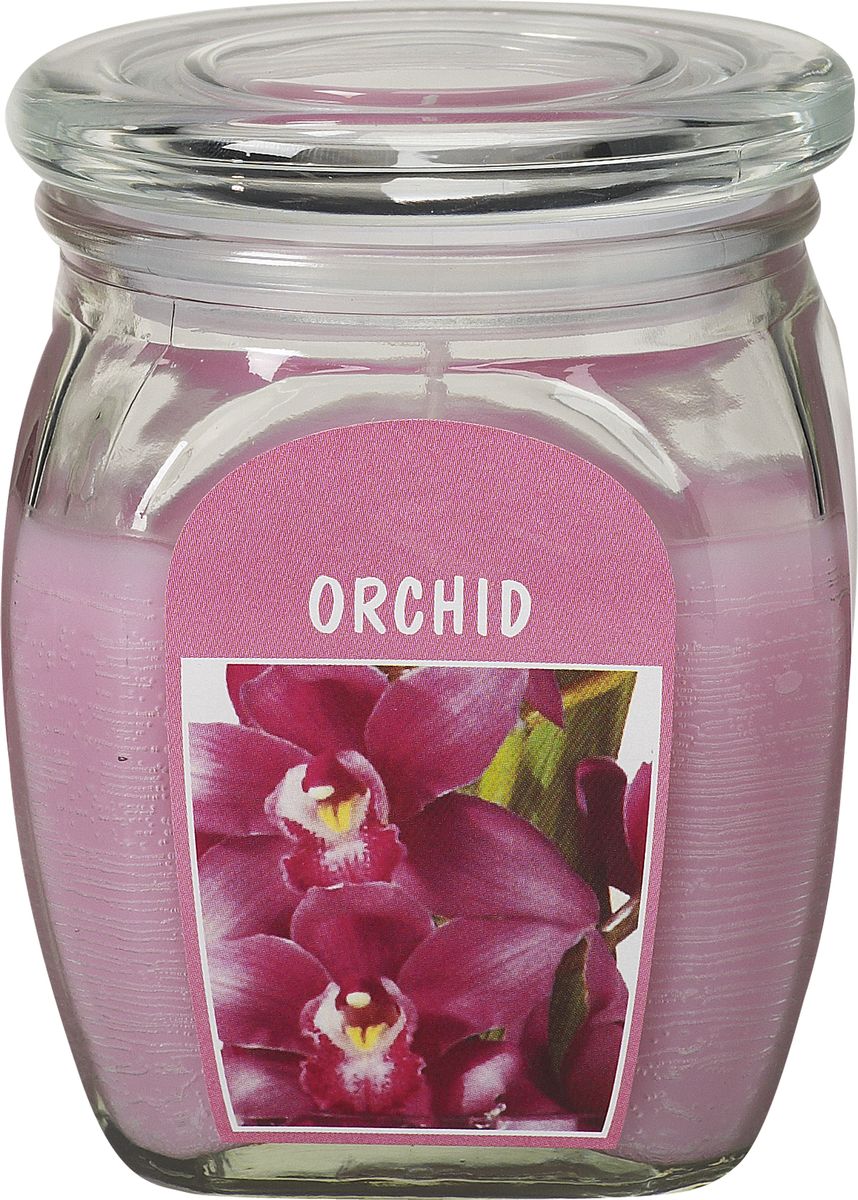 Свеча ароматизированная Bolsius "Орхидея", высота 12 см