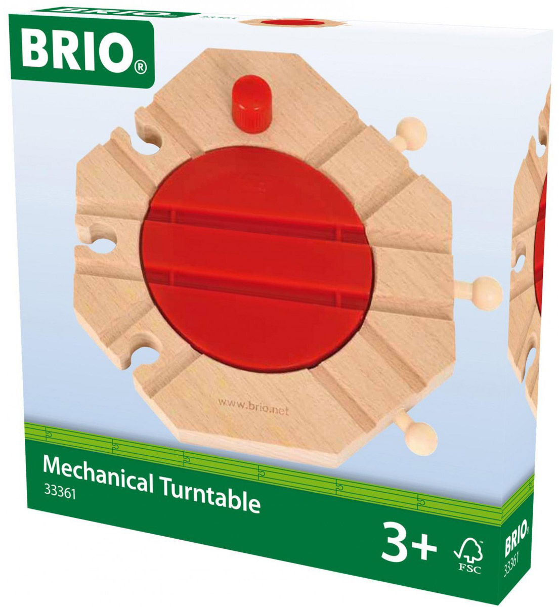 Brio Механический перекресток для железнодорожного полотна33361 Brio Механический перекресток для железнодорожного полотна33361Механический перекресток железной дороги Brio оснащен механизмом для вращения (360 градусов), который изменяет направление движения железнодорожных поездов. Лучше всего использовать перекресток для изменения направления движения паровозов Brio.