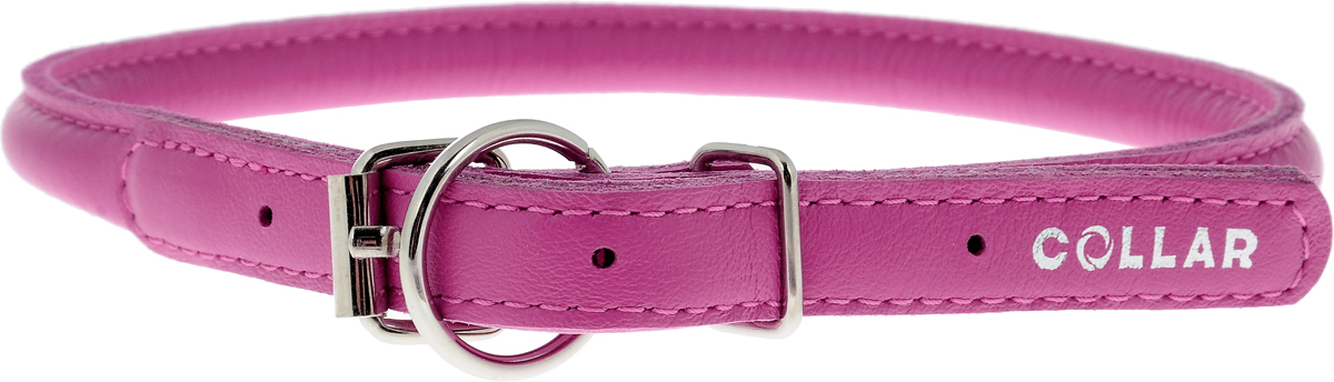 Ошейник для собак CoLLaR Glamour, цвет: розовый, диаметр 1 см, обхват шеи 39-47 см35067 Ошейник для собак CoLLaR Glamour, цвет: розовый, диаметр 1 см, обхват шеи 39-47 см35067Ошейник для собак CoLLaR Glamour изготовлен из натуральной кожи. Ошейник устойчив к влажности и перепадам температур. Сверхпрочные нити, крепкие металлические элементы делают ошейник надежным и долговечным. Обхват ошейника регулируется при помощи пряжки. Ошейник оснащен металлическим кольцом для крепления поводка. Изделие отличается высоким качеством, удобством и универсальностью. Минимальный обхват шеи: 39 см. Максимальный обхват шеи: 47 см. Диаметр ошейника: 1 см. Длина ошейника: 51 см.