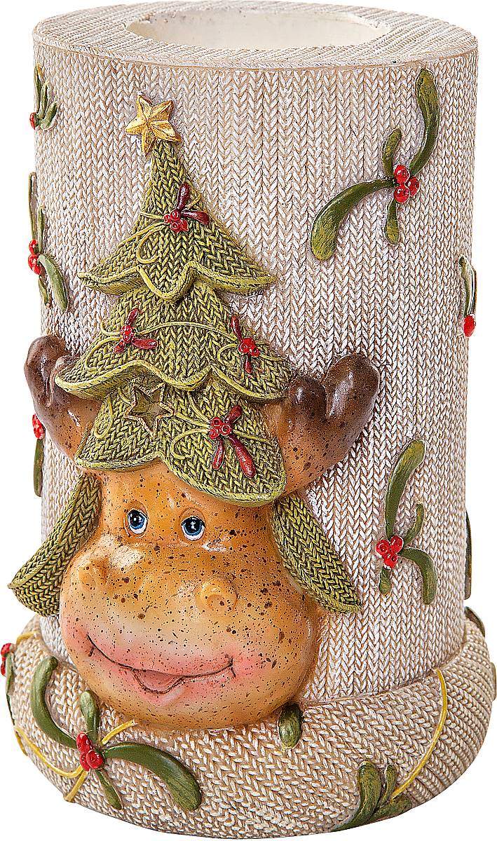 Подсвечник Mister Christmas Олень, высота 12 смSM-26 Подсвечник Mister Christmas Олень, высота 12 смSM-26Подсвечник Mister Christmas Олень выполнен из полистоуна и оснащен углублением для чайной свечи. Оригинальный дизайн и красочное исполнение создадут праздничное настроение. Вы можете поставить такой подсвечник в любом месте, где он будет удачно смотреться, и радовать глаз. Кроме того такой он станет отличным вариант подарка для ваших близких и друзей в преддверии Нового года.