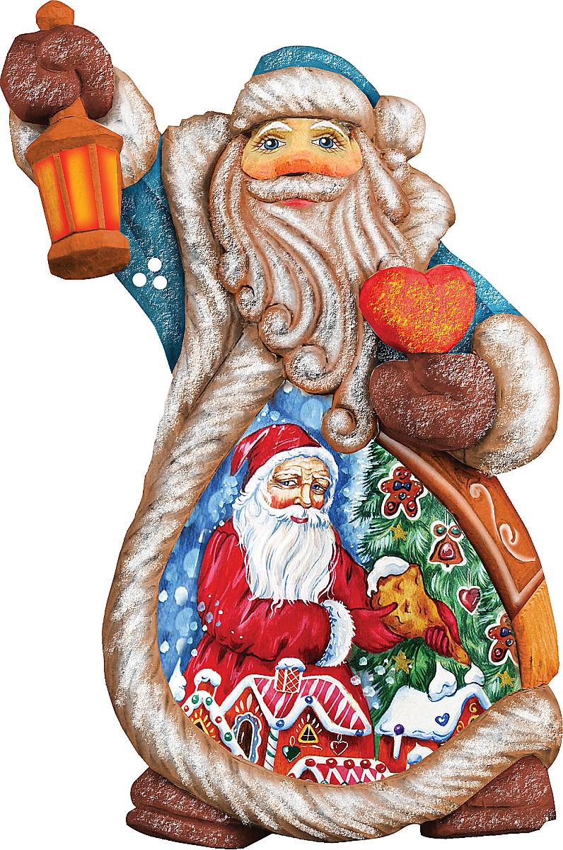 Украшение новогоднее подвесное Mister Christmas Дед Мороз, коллекционное, высота 10 см. US 661211US 661211 Украшение новогоднее подвесное Mister Christmas Дед Мороз, коллекционное, высота 10 см. US 661211US 661211Коллекционное украшение Mister Christmas Дед Мороз прекрасно подойдет для праздничного декора вашего дома. Изделие выполнено из полистоуна и оснащено петелькой для подвешивания. Новогодние украшения несут в себе волшебство и красоту праздника. Они помогут вам украсить дом к предстоящим праздникам и оживить интерьер. Создайте в доме атмосферу тепла, веселья и радости, украшая его всей семьей. Кроме того, такая игрушка станет приятным подарком, который надолго сохранит память этого волшебного времени года. Высота украшения: 10 см.