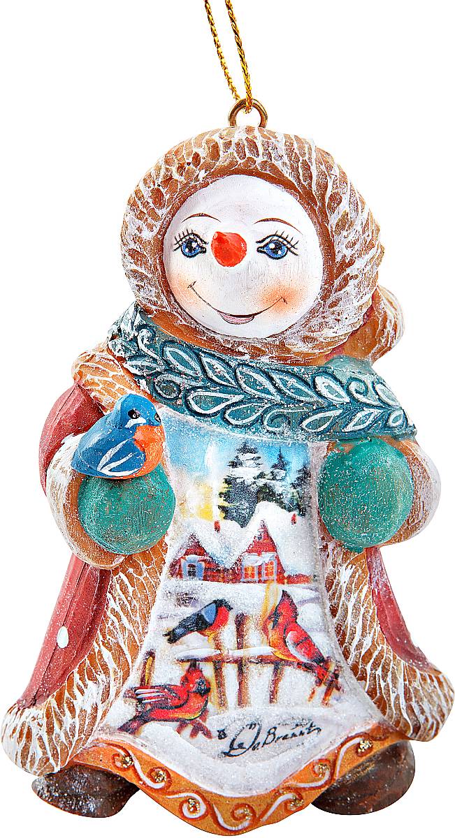 Фигурка новогодняя декоративная Mister Christmas Снеговик, коллекционная, высота 10 смUS 661312-S1 Фигурка новогодняя декоративная Mister Christmas Снеговик, коллекционная, высота 10 смUS 661312-S1Новогодняя декоративная фигурка Mister Christmas Снеговик полностью изготовлена вручную из полистоуна. Снеговик - один из главных персонажей Нового Года. Фигурка снеговика обязательно должна быть в каждом доме в этот праздник. На создание Снеговик мастеру требуется несколько дней и более двух тысяч взмахов кисти. Новогодняя коллекционная игрушка Mister Christmas Снеговик станет настоящей фамильной ценностью, которая будет передаваться из поколения в поколение. Все игрушки из этой коллекции выпускаются в ограниченном количестве. Каждому изделию присваивается индивидуальный номер. Поэтому этот Снеговик станет самым настоящим эксклюзивным новогодним подарком.