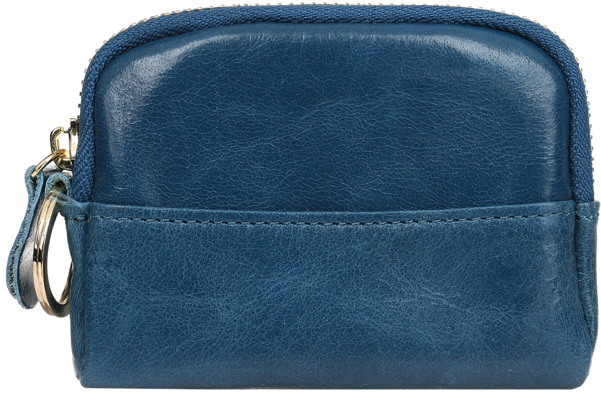 Кошелек женский Cheribags, цвет: морской волны. 04К-8211-2704К-8211-27 Кошелек женский Cheribags, цвет: морской волны. 04К-8211-2704К-8211-27Миниатюрный кошелек Cheribags выполнен из натуральной кожи и оформлен прострочкой. Внутри расположено отделение для денег, которое содержит открытый накладной карман. Изделие закрывается на застежку-молнию. Кошелек оснащен заводным кольцом для фиксации ключей.