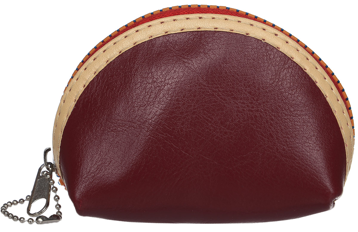 Монетница женская Cheribags, цвет: бордовый. 04К-1-3304К-1-33 Монетница женская Cheribags, цвет: бордовый. 04К-1-3304К-1-33Монетница Cheribags выполнена из натуральной текстурной кожи и оформлено декоративной нашивкой вдоль молнии. Внутри расположено отделение для монет. Изделие закрывается на застежку-молнию.