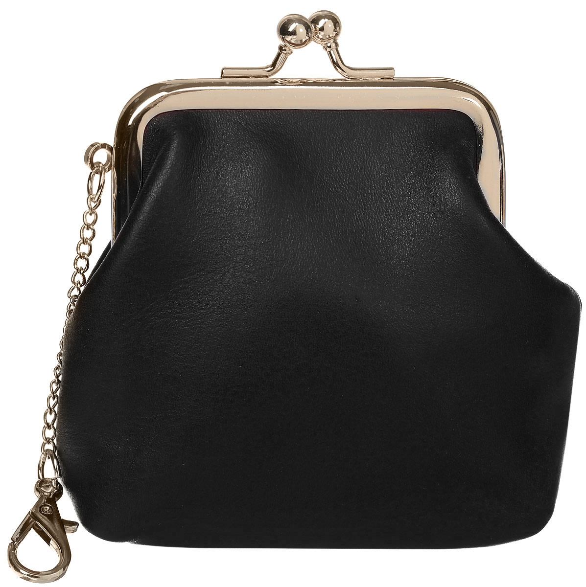 Монетница женская Cheribags, цвет: черный. M-10M-10 Монетница женская Cheribags, цвет: черный. M-10M-10Монетница Cheribags выполнена из натуральной текстурной кожи. Внутри расположено отделение для монет. Изделие закрывается на надежный рамочный замок. Монетница оснащена цепочкой с замком-карабином для фиксации ключей.