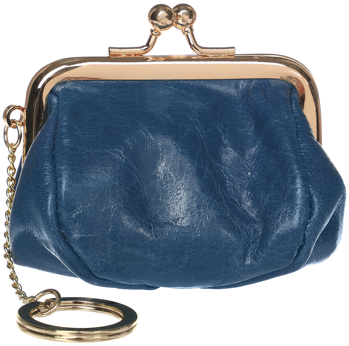 Монетница женская Cheribags, цвет: морской волны. 04M-2704M-27 Монетница женская Cheribags, цвет: морской волны. 04M-2704M-27Монетница Cheribags выполнена из натуральной текстурной кожи. Внутри расположено отделение для монет. Изделие закрывается на надежный рамочный замок. Монетница оснащена цепочкой с заводным кольцом для фиксации ключей.