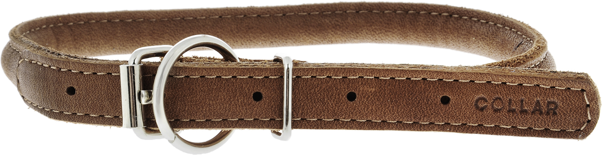 Ошейник для собак CoLLaR SOFT, цвет: коричневый, диаметр 1 см, обхват шеи 33-41 см00396 Ошейник для собак CoLLaR SOFT, цвет: коричневый, диаметр 1 см, обхват шеи 33-41 см00396Ошейник для собак CoLLaR SOFT, выполненный из натуральной кожи, устойчив к влажности и перепадам температур. Крепкие металлические элементы делают ошейник надежным и долговечным. Изделие отличается высоким качеством, удобством и универсальностью. Размер ошейника регулируется при помощи пряжки, зафиксированной на одном из 5 отверстий. Минимальный обхват шеи: 33 см. Максимальный обхват шеи: 41 см. Диаметр ошейника: 1 см.