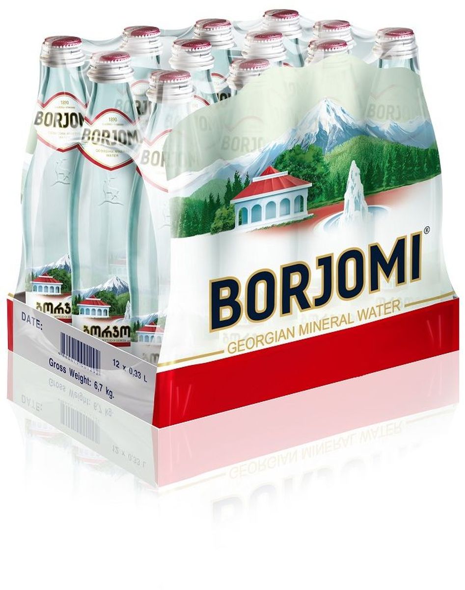 Вода Borjomi природная гидрокарбонатно-натриевая минеральная, 12 шт по 0,33 л4860019001292 Вода Borjomi природная гидрокарбонатно-натриевая минеральная, 12 шт по 0,33 л4860019001292Borjomi - природная гидрокарбонатно-натриевая минеральная вода с минерализацией 5,0-7,5 г/л. Рожденная в недрах Кавказских гор, она бьет из земли горячим ключом в долине Боржоми, на территории крупнейшего в Европе Грузинского Национального парка Боржоми-Харагаули. Благодаря уникальному комплексу минералов вулканического происхождения, эта природная минеральная вода действует как душ изнутри и прекрасно очищает организм. Зарождаясь на глубине 8000 м и поднимаясь сквозь слои вулканических пород, вода Borjomi насыщается природной композицией из более чем 60 полезных минералов. Разлито на месте добычи из Боржомского месторождения минеральных вод (скв.№25Э,41р). Показания по лечебному применению: болезни пищевода, хронический гастрит с нормальной и повышенной секреторной функцией желудка, язвенная болезнь желудка и двенадцатиперстной кишки, болезни кишечника, болезни печени, желчного пузыря и желчевыводящих путей, болезни поджелудочной железы, ...