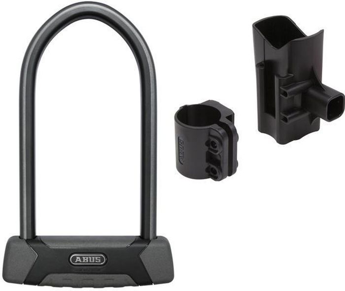 Велозамок с ключом Abus Granit X-Plus 540/160HB300, цвет: черный111853_ABUS Велозамок с ключом Abus Granit X-Plus 540/160HB300, цвет: черный111853_ABUSТип: U-образная скоба с ключом. Уровень защиты: максимум (15). Обхват: 300х108 мм. Материал: 13 мм квадратный профиль из закаленной стали. Ключ: 2 шт., 1 с подсветкой.