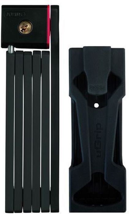 Велозамок с ключом Abus Bordo uGrip 5700/80, цвет: оранжевый112799_ABUS Велозамок с ключом Abus Bordo uGrip 5700/80, цвет: оранжевый112799_ABUSНадежный сегментный замок от производителя Abus. Объединяет лучшие качества U-замков и цепей - надежность и гибкость. Стальные пластины соединены шарнирами и двигаются относительно друг друга. Достаточная длина для крепления к неподвижному объекту, а также нескольких велосипедов между собой. Особенности: - 5-мм стальные пластины соединены шарнирами и движутся относительно друг друга - замок компактно складывается для удобной транспортировки в чехле на раме - чехол в комплекте - крепление Технические характеристики: Вес: 830 г Длина: 80 см Толщина: 5 мм Тип замка: Английский односторонний Количество ключей в комплекте: 2 шт