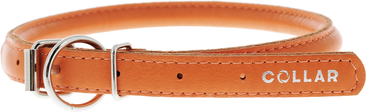 Ошейник для собак CoLLaR Glamour, цвет: оранжевый, диаметр 1 см, обхват шеи 39-47 см35064 Ошейник для собак CoLLaR Glamour, цвет: оранжевый, диаметр 1 см, обхват шеи 39-47 см35064Ошейник для собак CoLLaR Glamour изготовлен из натуральной кожи. Ошейник устойчив к влажности и перепадам температур. Сверхпрочные нити, крепкие металлические элементы делают ошейник надежным и долговечным. Обхват ошейника регулируется при помощи пряжки. Ошейник оснащен металлическим кольцом для крепления поводка. Изделие отличается высоким качеством, удобством и универсальностью. Минимальный обхват шеи: 39 см. Максимальный обхват шеи: 47 см. Диаметр ошейника: 1 см. Длина ошейника: 51 см.