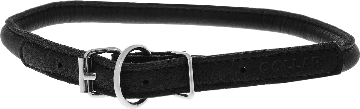 Ошейник для собак CoLLaR SOFT, цвет: черный, диаметр 1 см, обхват шеи 39-47 см01581 Ошейник для собак CoLLaR SOFT, цвет: черный, диаметр 1 см, обхват шеи 39-47 см01581Ошейник для собак CoLLaR SOFT, выполненный из натуральной кожи, устойчив к влажности и перепадам температур. Крепкие металлические элементы делают ошейник надежным и долговечным. Изделие отличается высоким качеством, удобством и универсальностью. Размер ошейника регулируется при помощи пряжки, зафиксированной на одном из 5 отверстий. Минимальный обхват шеи: 39 см. Максимальный обхват шеи: 47 см. Диаметр ошейника: 1 см.