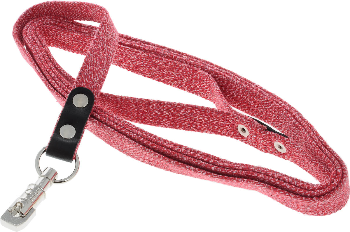 Поводок для собак CoLLaR, цвет: красный, ширина 2 см, длина 3 м03413 Поводок для собак CoLLaR, цвет: красный, ширина 2 см, длина 3 м03413Поводок для собак CoLLaR изготовлен из хлопка и снабжен металлическим карабином. Поводок отличается не только исключительной надежностью и удобством, но и ярким дизайном. Он идеально подойдет для активных собак, для прогулок на природе и охоты. Поводок - необходимый аксессуар для собаки. Ведь в опасных ситуациях именно он способен спасти жизнь вашему любимому питомцу. Длина поводка: 3 м. Ширина поводка: 2 см.