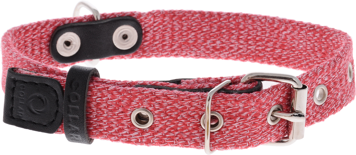Ошейник для собак CoLLaR, цвет: красный, ширина 2 см, обхват шеи 31-41 см02613 Ошейник для собак CoLLaR, цвет: красный, ширина 2 см, обхват шеи 31-41 см02613Ошейник для собак CoLLaR, выполненный из хлопка с кожаными вставками, устойчив к влажности и перепадам температур. Крепкие металлические элементы делают ошейник надежным и долговечным. Изделие отличается высоким качеством, удобством и универсальностью. Размер ошейника регулируется при помощи пряжки, зафиксированной на одном из 5 отверстий. Минимальный обхват шеи: 31 см. Максимальный обхват шеи: 41 см. Ширина: 2 см.
