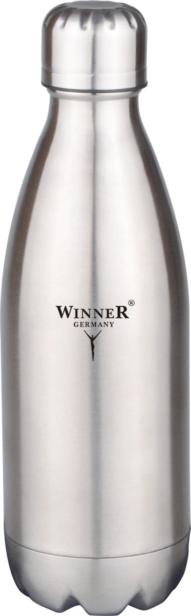 Термос-бутылка Winner, 1 л. WR-8202WR-8202 Термос-бутылка Winner, 1 л. WR-8202WR-82021000мл, двойные стенки, крышка с винтовой пробкой. Состав: нержавеющая сталь.