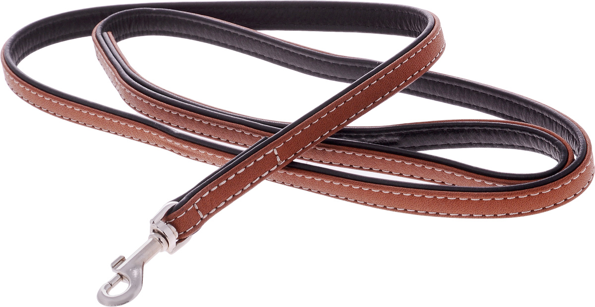 Поводок для собак CoLLaR SOFT, цвет: черный, коричневый, ширина 1,3 см, длина 1,22 м7255 Поводок для собак CoLLaR SOFT, цвет: черный, коричневый, ширина 1,3 см, длина 1,22 м7255Поводок для собак CoLLaR SOFT с коричневым верхом изготовлен из натуральной кожи и снабжен металлическим карабином. Поводок отличается не только исключительной надежностью и удобством, но и оригинальным дизайном. Он идеально подойдет для активных собак, для прогулок на природе и охоты. Поводок - необходимый аксессуар для собаки. Ведь в опасных ситуациях именно он способен спасти жизнь вашему любимому питомцу. Ширина поводка: 1,3 см. Длина поводка: 1,22 м.