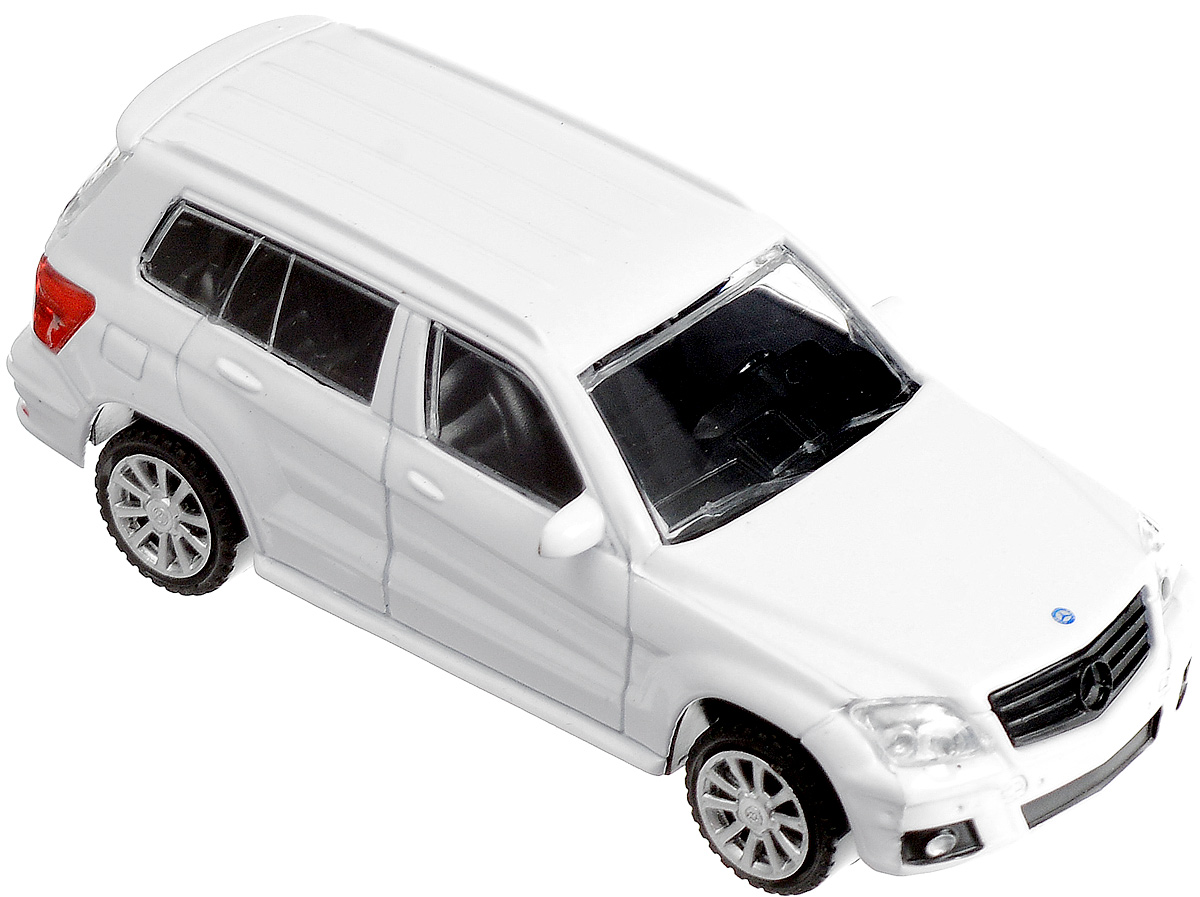 Rastar Модель автомобиля Mercedes-Benz GLK Class цвет белый33900-RASTAR Rastar Модель автомобиля Mercedes-Benz GLK Class цвет белый33900-RASTARМодель автомобиля Rastar Mercedes-Benz GLK Class будет отличным подарком как ребенку, так и взрослому коллекционеру. Благодаря броской внешности, а также великолепной точности, с которой создатели этой модели масштабом 1:43 передали внешний вид настоящего автомобиля, машинка станет подлинным украшением любой коллекции авто. Модель будет долго служить своему владельцу благодаря металлическому корпусу с элементами из пластика. Колеса машинки оснащены свободным ходом. Модель автомобиля Rastar Mercedes-Benz GLK Class обязательно понравится вашему ребенку и станет достойным экспонатом любой коллекции.