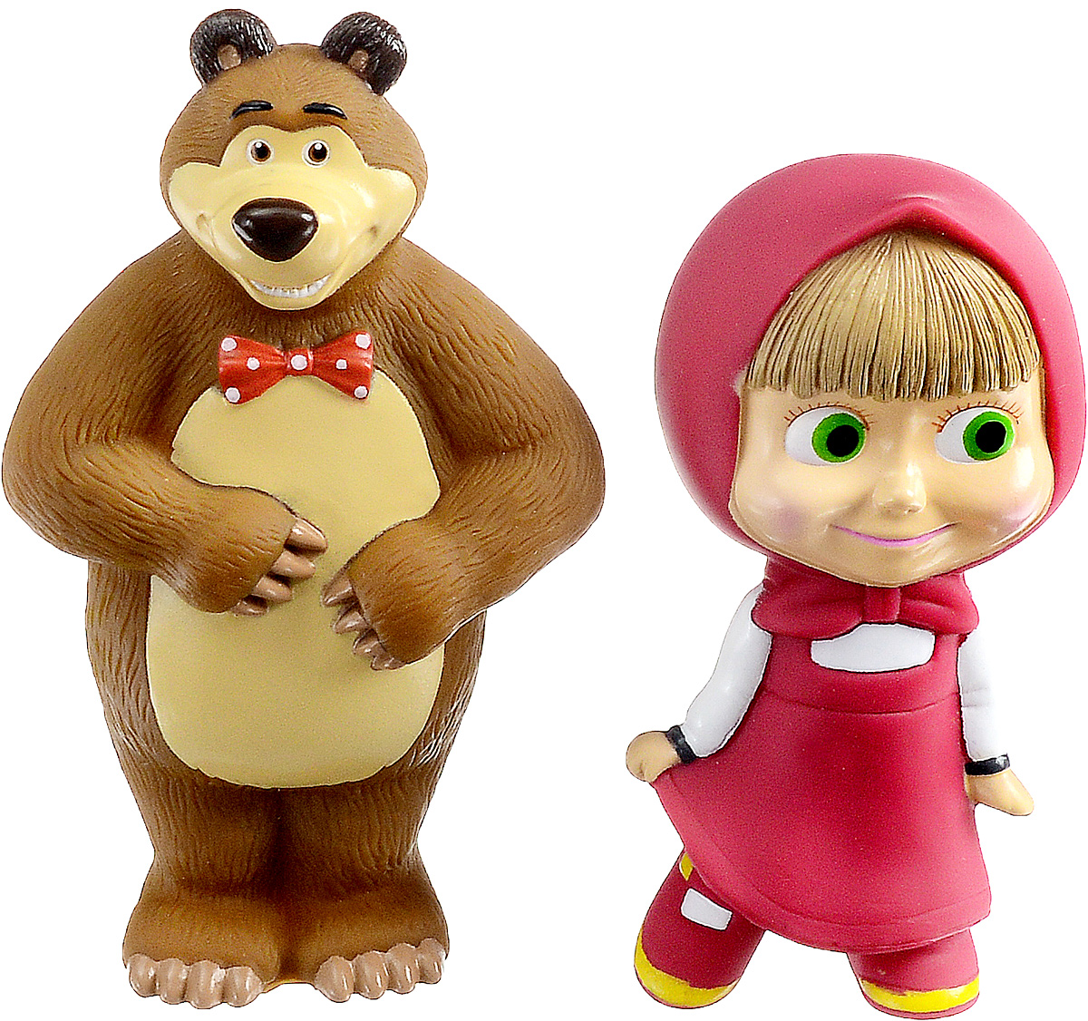 Играем вместе Набор игрушек для ванной Маша и Медведь117R-PVC Играем вместе Набор игрушек для ванной Маша и Медведь117R-PVCНабор игрушек для ванной Играем вместе Маша и Медведь превратит купание вашего малыша в интересную и веселую игру. Игрушки выполнены с большой аккуратностью, тщательностью, ярко окрашены и полностью повторяют внешность героев известного мультфильма. Изготовлены из безопасных материалов. С таким набором вместе с вашим ребенком вы сможете придумать бессчетное количество веселых игр и историй. При сжатии игрушки забавно пищат.