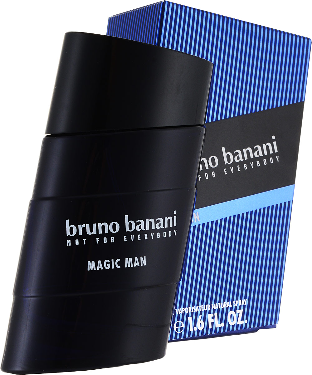 Bruno Banani Magic Man Туалетная вода 50 мл (новая упаковка)0730870138670 Bruno Banani Magic Man Туалетная вода 50 мл (новая упаковка)0730870138670MAGIC MAN наделяет мужчин элегантным шармом. Кто сможет устоять перед тонким и элегантным аккордом джина на жаркой вечеринке? Особая смесь кардамона из Гватемалы, ладана из Сомали и энергичный джин составляют яркий верхний аккорд. В таинственном сердце заключено сочетание какао, ореха пекана и цикламена. Изысканный букет пачули из Индонезии, древесных и янтарных нот составляют чувственную базу. Сделай шаг в мир тайны и соблазна!
