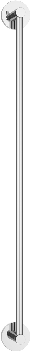 Держатель для полотенца Grohe Essentials, длина 60 см40366001 Держатель для полотенца Grohe Essentials, длина 60 см40366001Держатель для полотенца Grohe Essentials изготовлен из латуни. Держатель предназначен для полотенца средних размеров (может вмещать полотенца до 60 см шириной). Универсальный дизайн и функциональность позволит вписаться изделию и интерьер любой ванной комнаты. Держатель изготовлен с нанесением износостойкого покрытия Grohe StarLight®, устойчивого к царапинам и загрязнению. Покрытие, выполненное по специальным технологиям, придает изделию сияющий вид. Держатель крепится к стене при помощи шурупов, входящих в комплект.