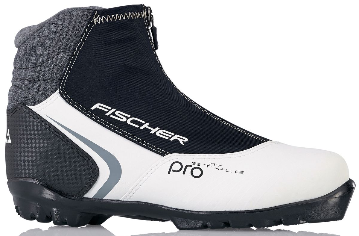 Ботинки лыжные беговые Fischer XC Pro My Style, цвет: черный, белый. S29015. Размер 38S29015 Ботинки лыжные беговые Fischer XC Pro My Style, цвет: черный, белый. S29015. Размер 38S29015Стильная модель для лыжных прогулок. Женская анатомическая колодка обеспечивает максимальный комфорт. Высокий профиль гарантирует наилучшую поддержку голеностопа. ТЕХНОЛОГИИ LADIES FIT CONCEPT Для женской целевой группы разработан свой тип колодки, который обеспечивает наилучший комфорт при катании и максимальную передачу энергии. SPORT FIT CONCEPT Для каждой целевой группы разработан свой тип колодки, который обеспечивает наилучший комфорт при катании и максимальную передачу энергии. INTERNAL MOLDED HEEL CAP Внутренняя пластиковая вставка анатомической формы в пяточной части. Очень легкая и термоформируемая. FISCHER SPEED LOCK Система быстрой застежки для профессиональной экипировки. Надежное держание и простота использования. THERMO FIT Термоформируемый материал внутреннего ботинка обладает прекрасными изоляционными свойствами и легко адаптируется по ноге.